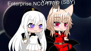 Space BattleShip Yamato & USS Enterprise NCC-1701 (Gacha Club/Azur Lane)