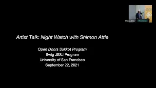 Night Watch with Artist Shimon Attie: LBGTQI+ Refugees and Asylum Seekers - Fall 2021