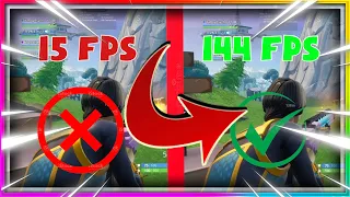 NE PLUS AVOIR DE LAG/FREEZE/CHUTE DE FPS SUR FORTNITE EN 2021 !