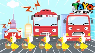 Five Little Ducks | Easter Song for Kids | Learn Numbers | Tayo Color Song | Tayo the Little Bus