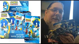 5 x Sonic The Hedgehog - Super Mini Walker Blind Bags Unboxing - Sega - Unbagging