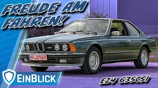 SCHÖNHEIT mit 6 Zylindern! BMW 635CSi E24 (1986) - Das ist BMW Rei(he)nkultur!