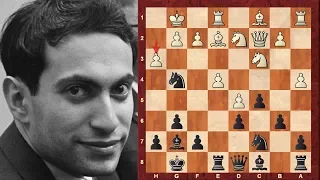 One of Mikhail Tal's most emphatic and crushing Modern Benoni games: Black vs Gurgenidze : USSR 1957