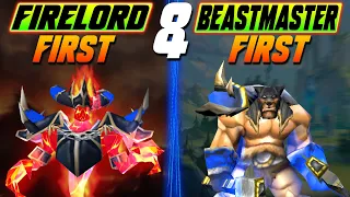 FIRELORD vs BEASTMASTER: Which is best as FIRST hero? - WC3 - Grubby
