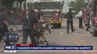 Highland Park parade shooting: Robert Crimo III charged with 7 counts of first-degree murder in dead