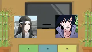 | react MDZS to Lan Wangji as Sasuke Uchiha | 🇷🇺/🇺🇲(not ship)