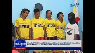 4 na suspek sa panggagahasa at pagpatay sa isang dalagita, todo-tanggi