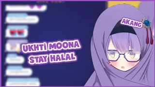 Moona di kasih hijab sama fiwers, menjadi ukhti anime【Moona Hoshinova】