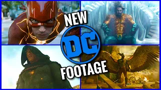 DC Movie Trailers - Black Adam, The Flash, The Batman (NEW FIRST LOOK FOOTAGE)