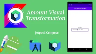 How to Implement Amount Visual Transformation in Jetpack Compose | Android | Kotlin | Make it Easy