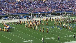 UCLA Marching Band Pregame UCLA vs USC 2018 "The Bruin Warriors"