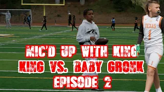 Mic'd up with HELLSTAR 10U QB (KING vs Baby Gronk)