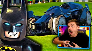 In GTA 5... I stole the BATMOBILE from LEGO Batman! (Mods) #GTA5Mods