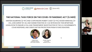 Federal Policy Webinar: How to Make an Impact with Support Long COVID and a National Taskforce