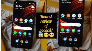 Honest review of pococ31 mobile phone 😱🤐 #poco #flipkart #review #youtube #youtuber