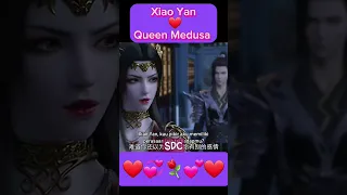 ❤Queen Medusa⚘Xiao Yan💞 #shorts #btth #anime #shortsvideo #queen