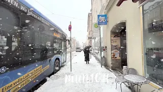 Munich Giesing Winter Walking tour Germany 2023 - Tegernseer Landstraße