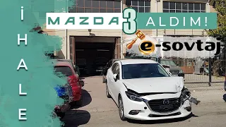 Sigorta Şirketinden Hasarlı 2016 Mazda 3 Skyactive-D Power Aldım..! | Emin ARSLAN