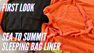 First Look: New backpacking gear, Sea to Summit Reactor Plus Compact Sleeping Bag Liner