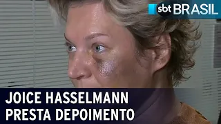 Joice Hasselmann presta depoimento sobre suposta agressão | SBT Brasil (23/07/21)