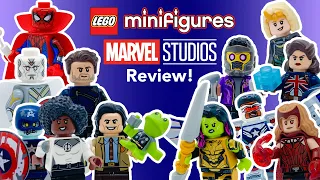 LEGO Marvel Studios Minifigure Series Review! LEGO Set 71031