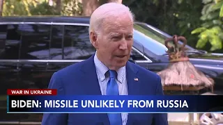 Biden says it's 'unlikely' missile that hit in Poland was fired from Russia