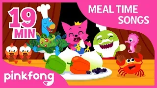 Yum yum, Eat Healthy | Meal Time Song | +Compilation | Pinkfong Songs for Children