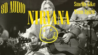 🎧Nirvana - Smells Like Teen Spirit [8D AUDIO] 4K ULTRA HD🎧