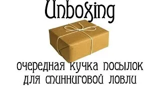 Unboxing. Готовимся к предстоящему спиннинговому сезону...