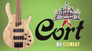 Бас-гитара Cort B4-Element (active/passive)