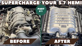 Hellcat Supercharger on a 5.7 HEMI With E85 eFlexFuel Kit- Part 1