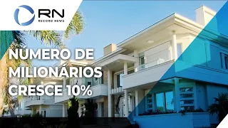 Número de milionários aumenta 10% em todo o mundo