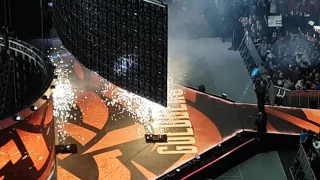 Goldberg's entrance at Survivor Series 2016