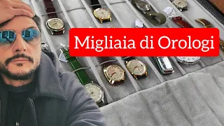 Al MERCATINO MIGLIAIA DI OROLOGI!!! PAZZESCO!!!