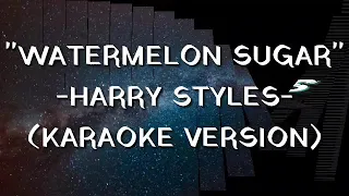 Harry Styles - "Watermelon Sugar" original | karaoke version