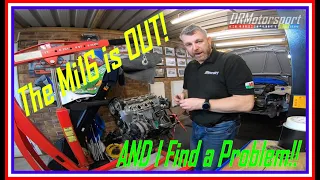 205 GTi Mi16 #DRMotorsport - The Mi16 Engine is removed and I instantly find an issue!