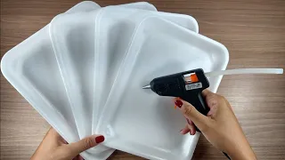 4 IDÉIAS FABULOSAS COM BANDEJA DE ISOPOR ❤️✨