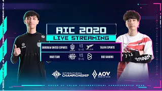 Quarter Finals AIC 2020 Day 5 - Garena AOV Indonesia