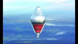 Russian adventurer Fedor Konyukhov's hot air balloon