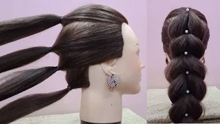 Very Easy & Amazing Ponytail Hairstyle for Long Hair | HOW TO: BARBIE VOLUMINOUS PONYTAIL TRICK