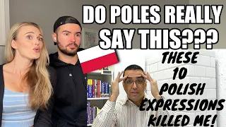 Reaction These 10 Polish Expressions Killed Me! 🇵🇱
