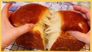 Soft Sourdough Milk Sandwich Bread / Tangzhong Method / Roux 천연발효 우유빵
