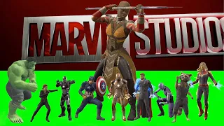 [GreenScreen 3D] Okoye of Marvel Heroes | Costume of Avengers: Endgame