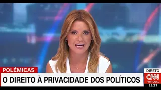 Santana Lopes Abandona Entrevista CNN - 26/08/2022