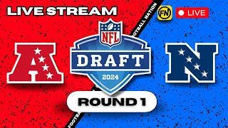 2024 NFL Draft - ROUND 1 -  Live Stream 📺