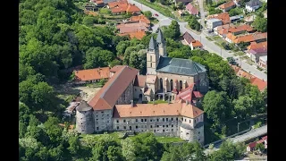 Žarnovica, Nová Baňa a ich okolie z neba