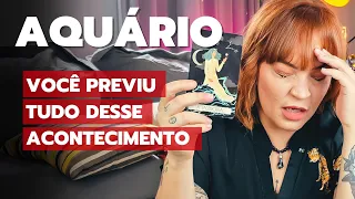 AQUÁRIO - ISSO VAI DAR O QUE FALAR! SUA PREMONIÇÃO TE CONTOU DETALHES DESSE CENÁRIO #TAROT #2024