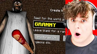 NIGDY NIE GRAJ na SEEDZIE GRANNY w MINECRAFT 😱!!!