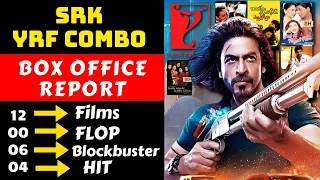 Shah Rukh Khan And Yash Raj Films Together Hit and Flop All Movies List with Box Office Collection A