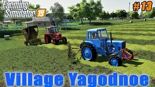 Baling hay, buy cows and new equipment | Village Yagodnoe | Farming simulator 19 | Timelapse #12